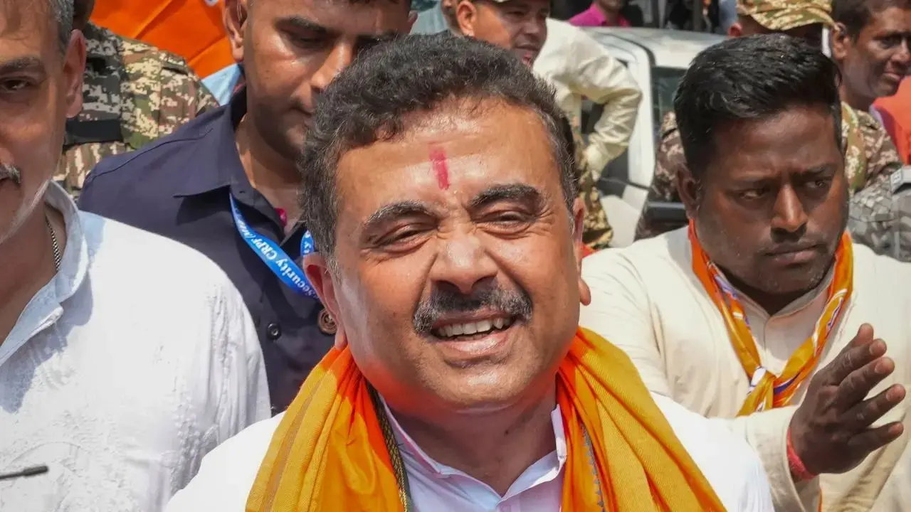 Cheif Minister Suvendhu Adhikari. Pic/PTI